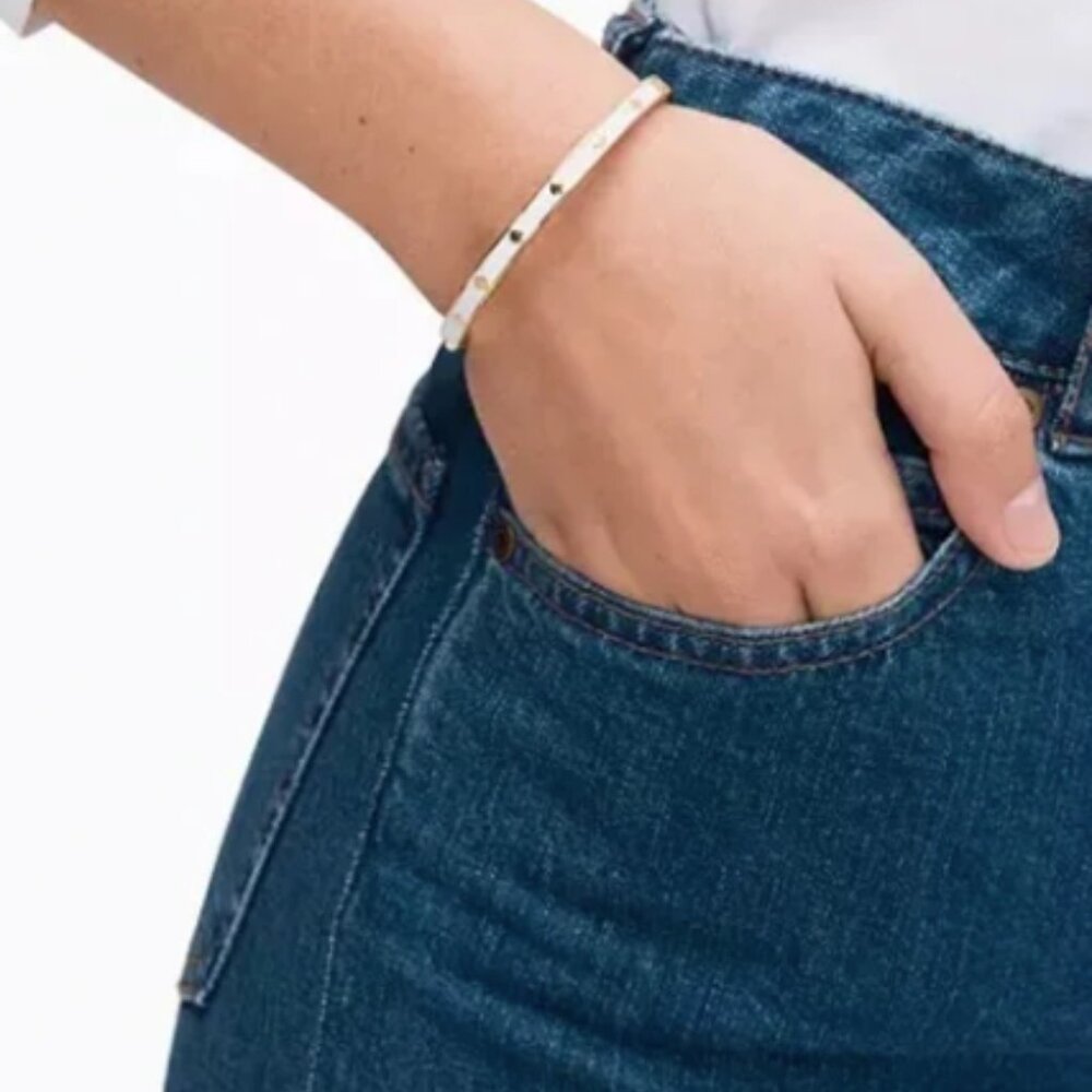 Kate Spade 'Spot The Spade' Enamel Hinged